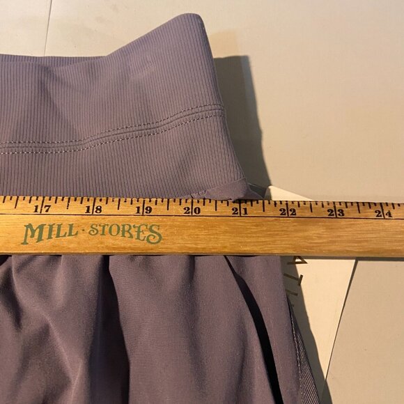 Athleta Women 22 Nolita Wide Leg Pant Pull On Dusty Purple High Rise Stretch NEW - Picture 8 of 11